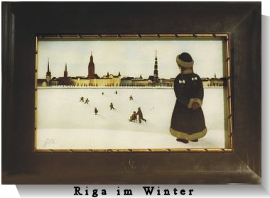 Riga im Winter