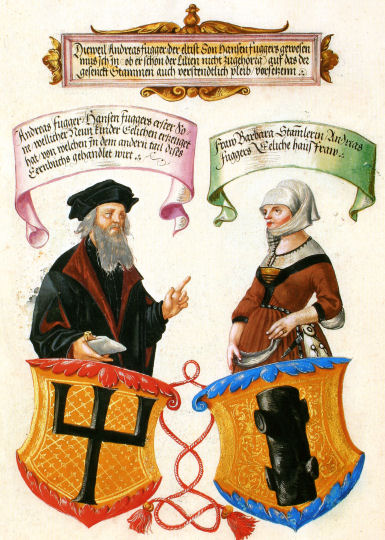 Andreas Fugger und Barbara Stammler vom Ast